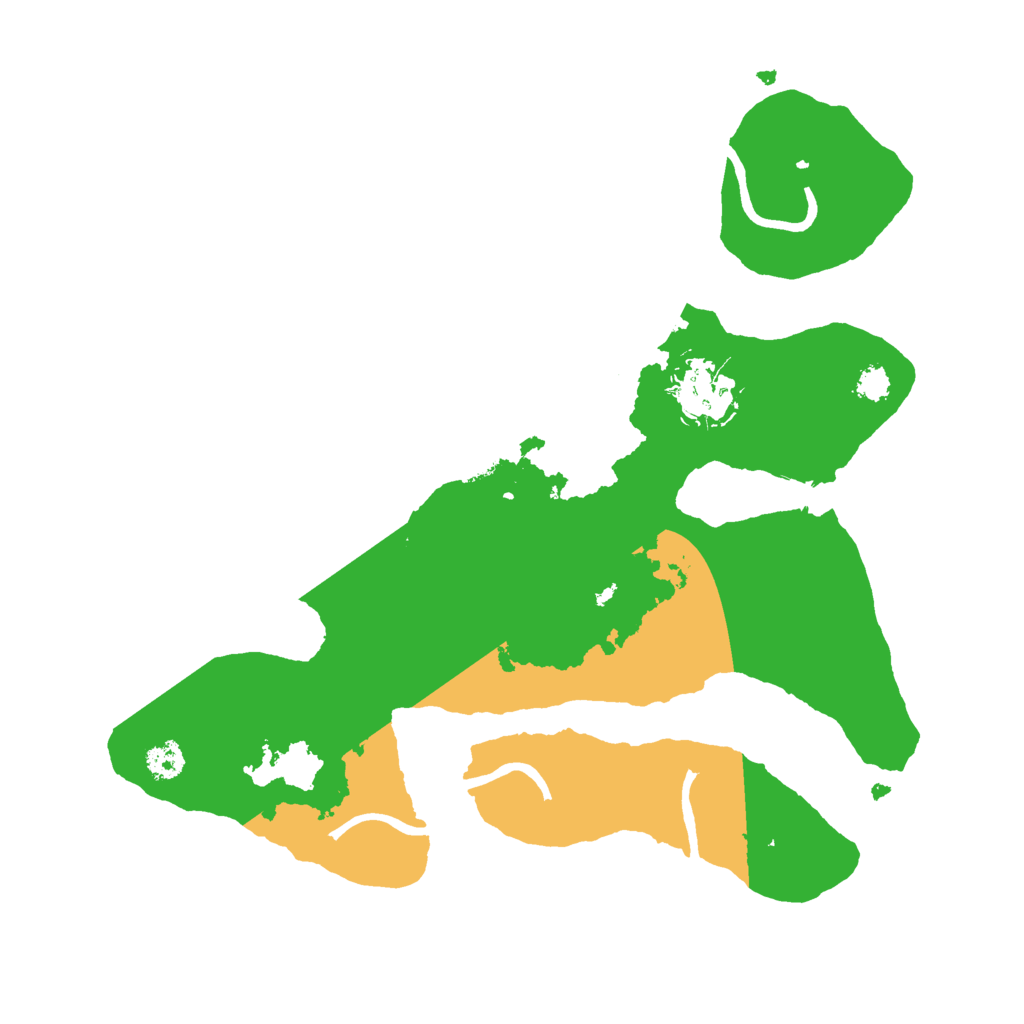 Biome Rust Map: Procedural Map, Size: 2800, Seed: 4234567