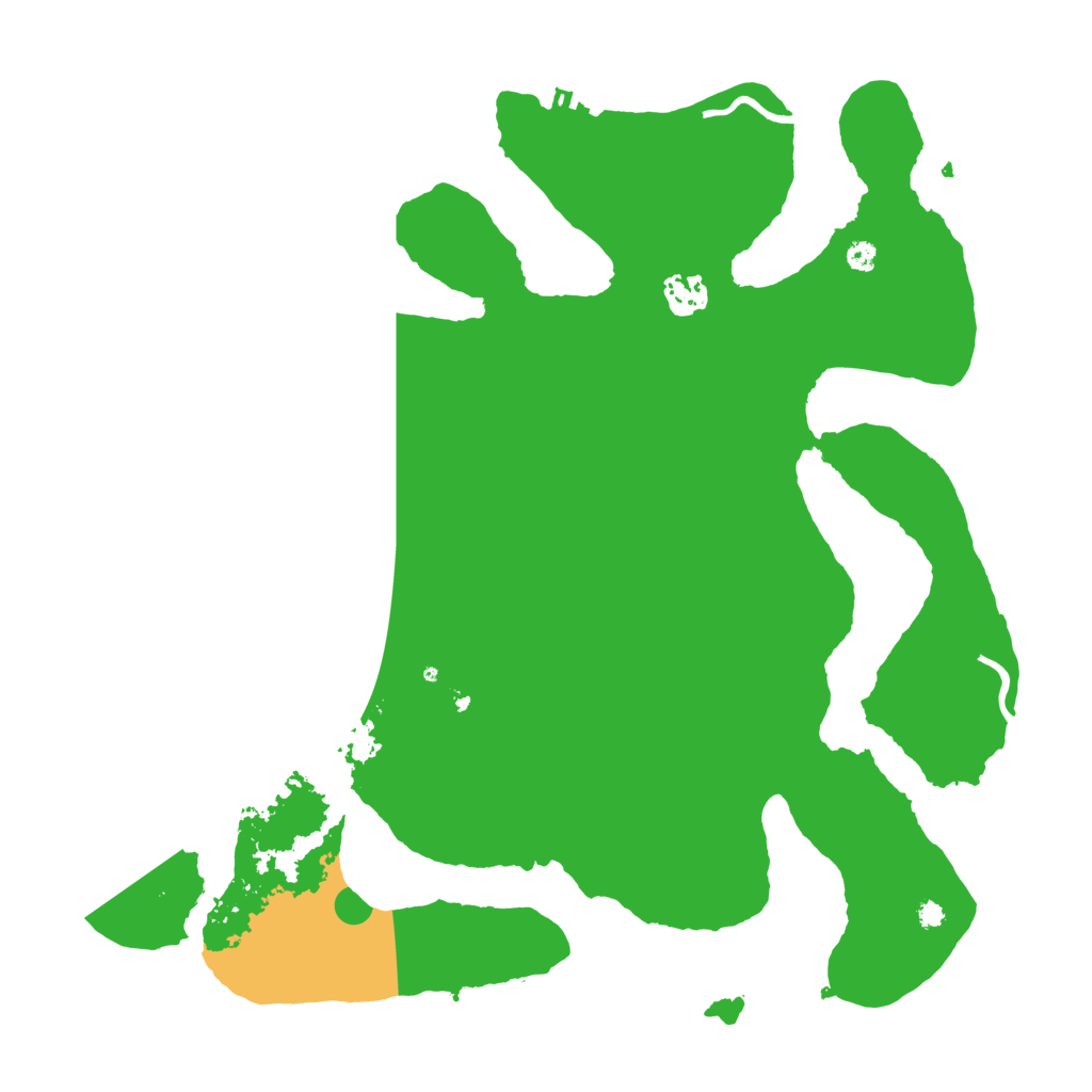 Biome Rust Map: Procedural Map, Size: 3750, Seed: 385021518