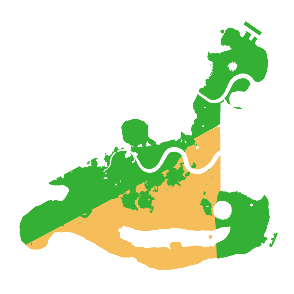 Biome Rust Map: Procedural Map, Size: 3000, Seed: 873675662
