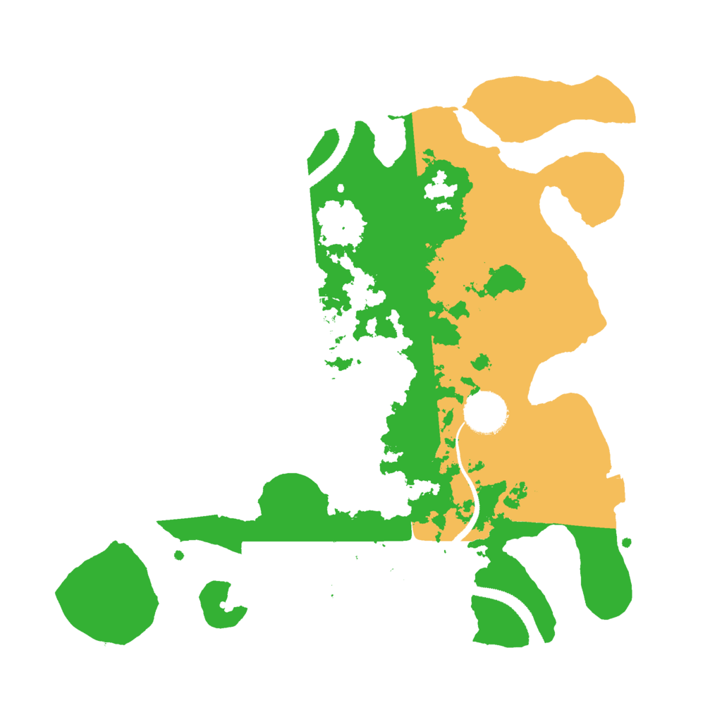 Biome Rust Map: Procedural Map, Size: 3000, Seed: 1760722633