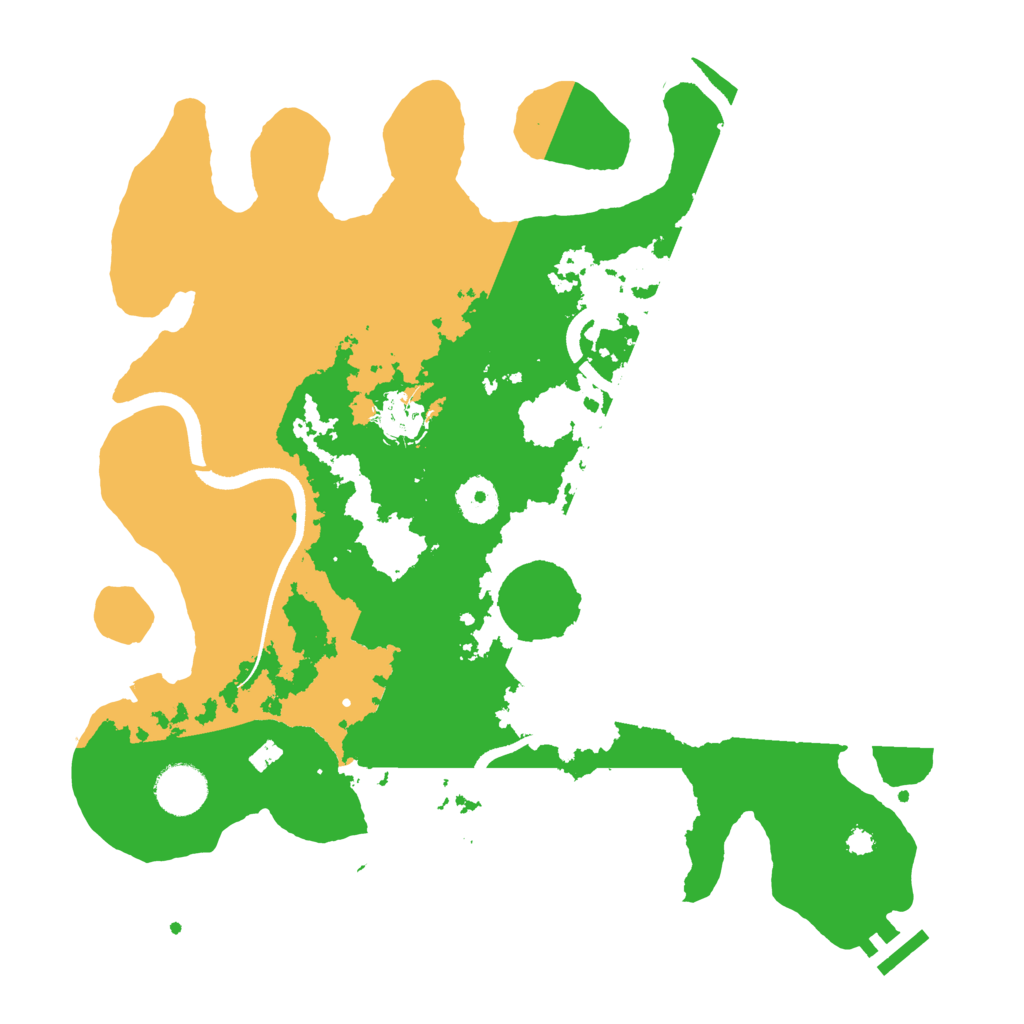 Biome Rust Map: Procedural Map, Size: 3500, Seed: 1765121653