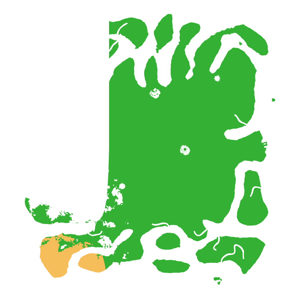 Biome Rust Map: Procedural Map, Size: 4500, Seed: 2047125298