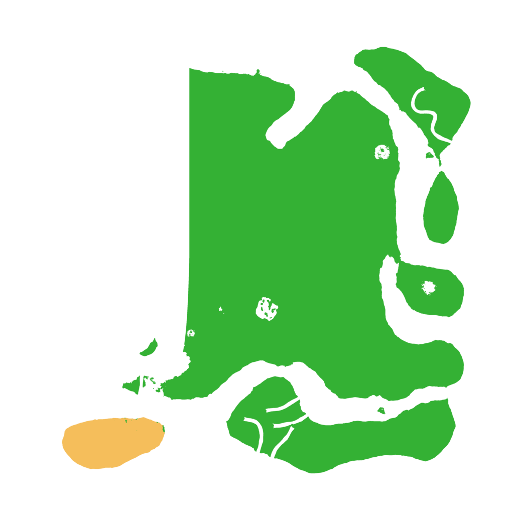 Biome Rust Map: Procedural Map, Size: 3500, Seed: 1324534530