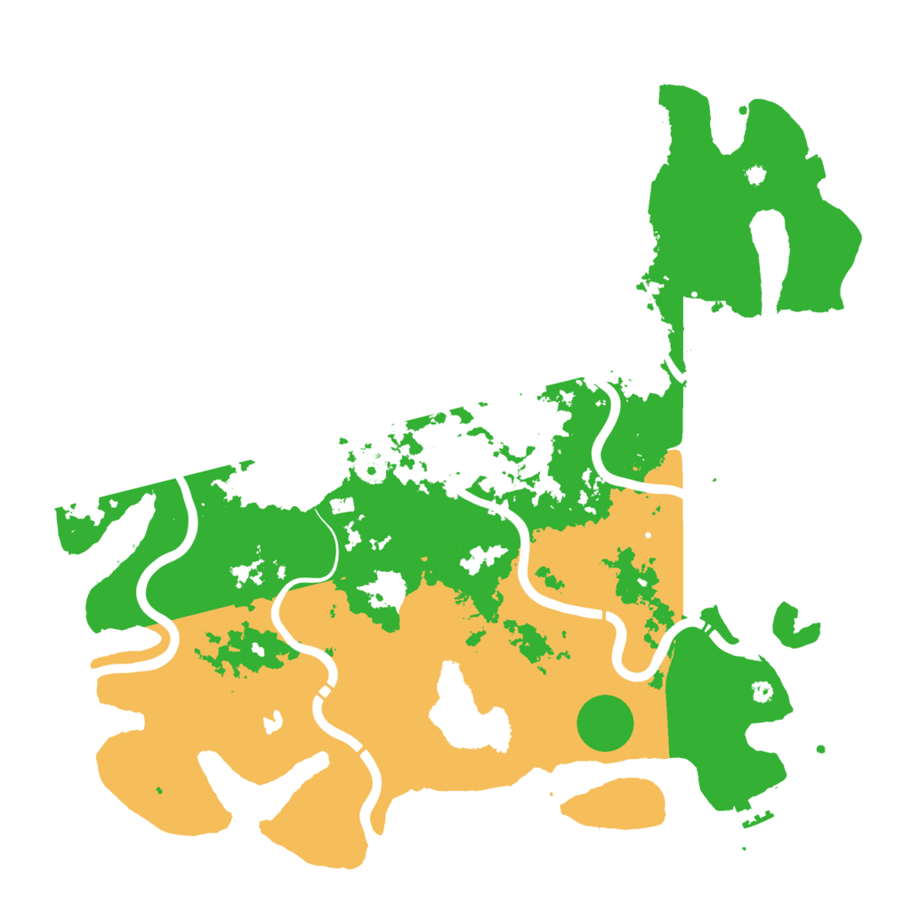 Biome Rust Map: Procedural Map, Size: 4250, Seed: 925836