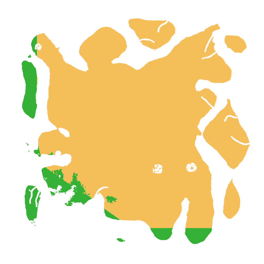 Biome Rust Map: Procedural Map, Size: 4000, Seed: 17014