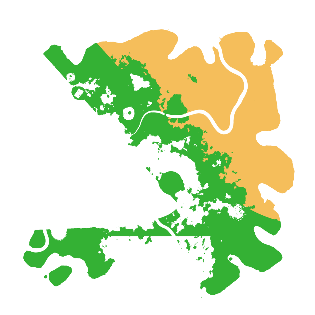 Biome Rust Map: Procedural Map, Size: 3750, Seed: 1635045262