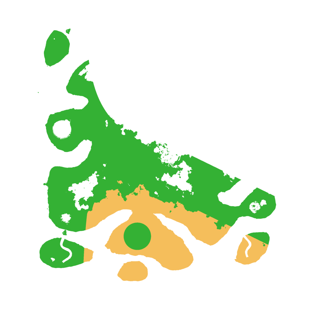 Biome Rust Map: Procedural Map, Size: 3000, Seed: 9297878