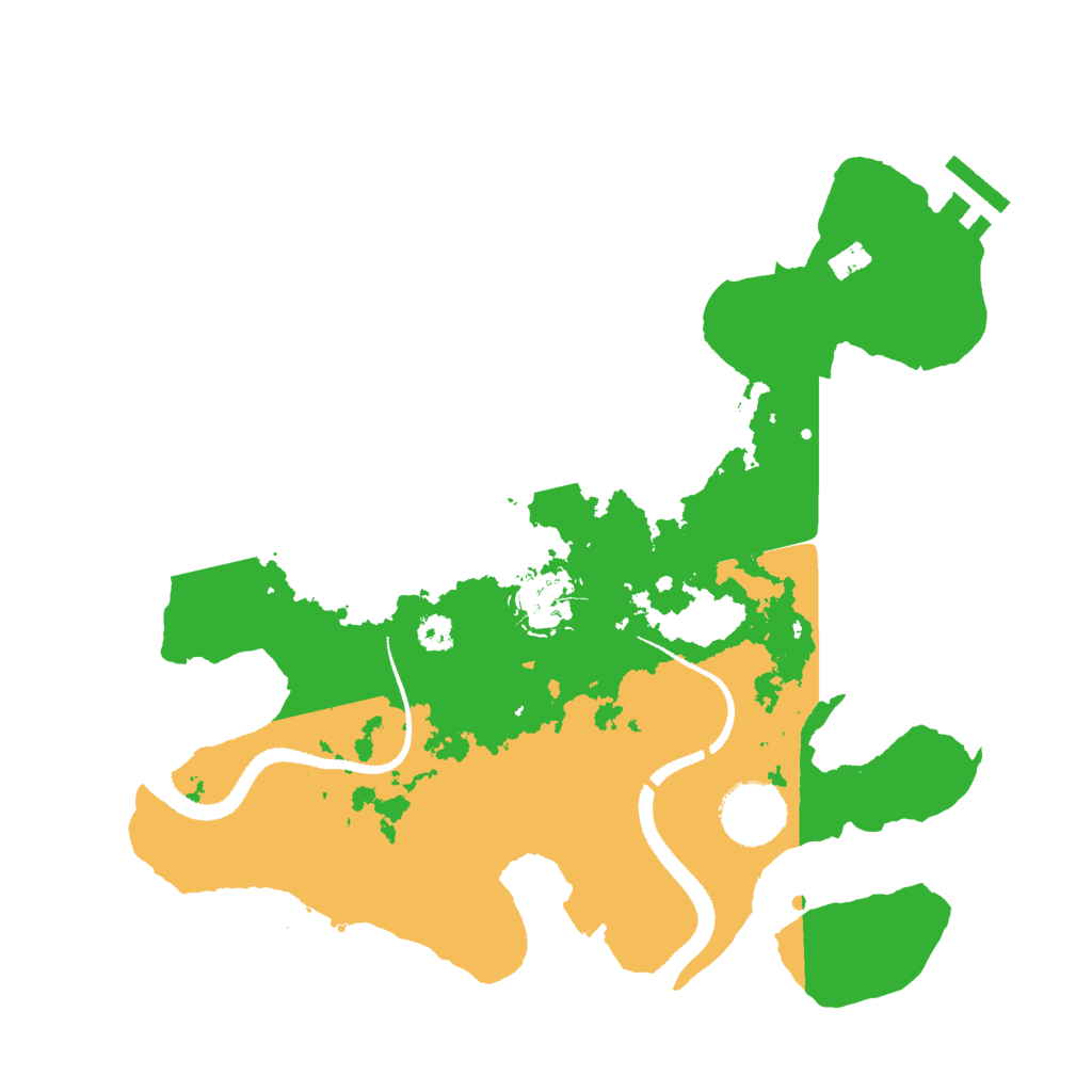 Biome Rust Map: Procedural Map, Size: 3000, Seed: 1989011213