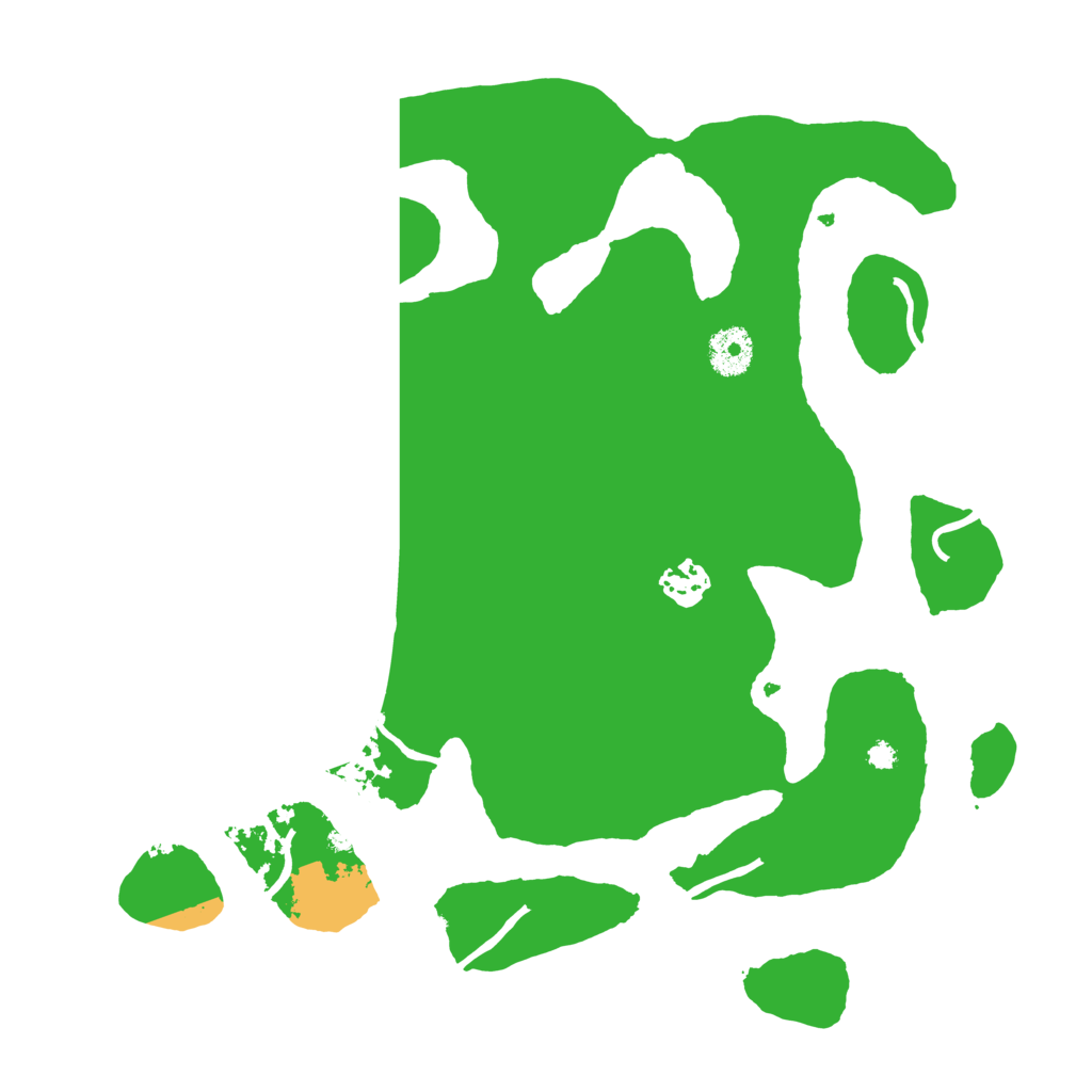 Biome Rust Map: Procedural Map, Size: 3500, Seed: 936482