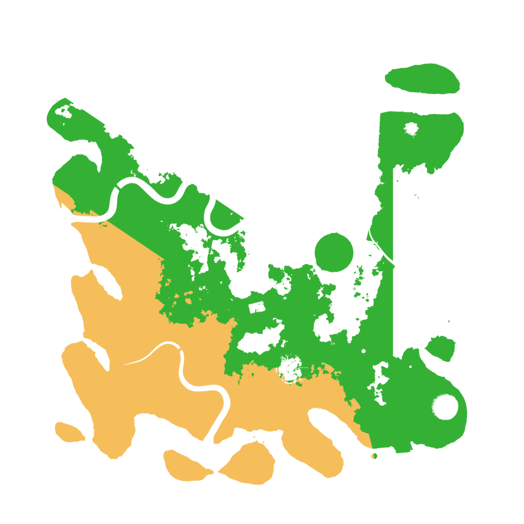 Biome Rust Map: Procedural Map, Size: 3600, Seed: 728224