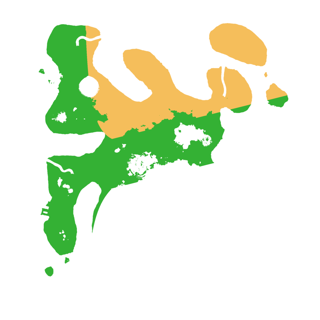 Biome Rust Map: Procedural Map, Size: 2875, Seed: 46447