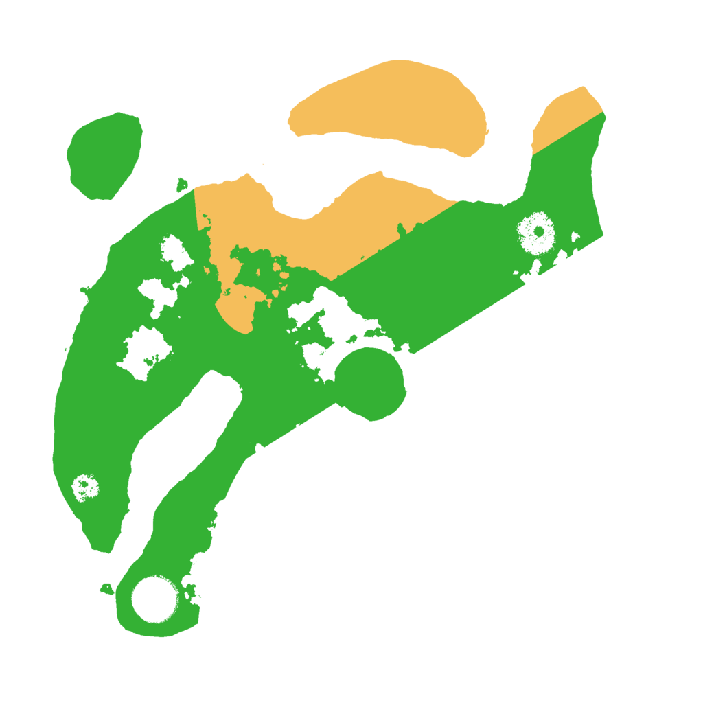 Biome Rust Map: Procedural Map, Size: 2700, Seed: 6548