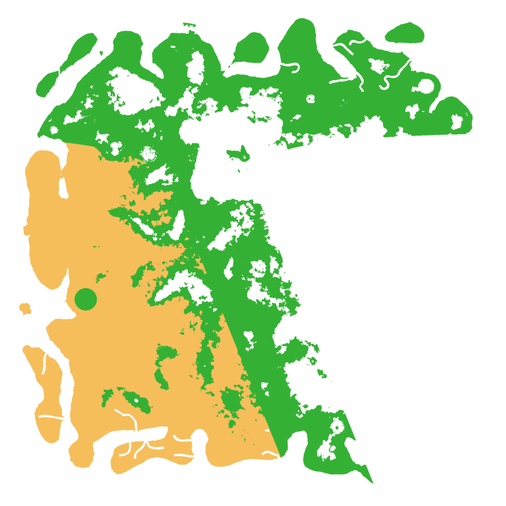 Biome Rust Map: Procedural Map, Size: 6000, Seed: 21774860