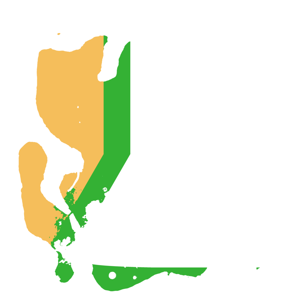 Biome Rust Map: Procedural Map, Size: 3700, Seed: 1198596100