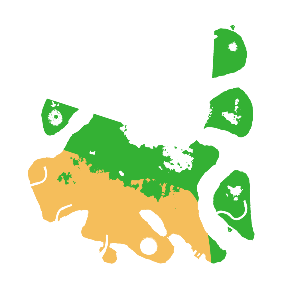 Biome Rust Map: Procedural Map, Size: 3000, Seed: 1933837185