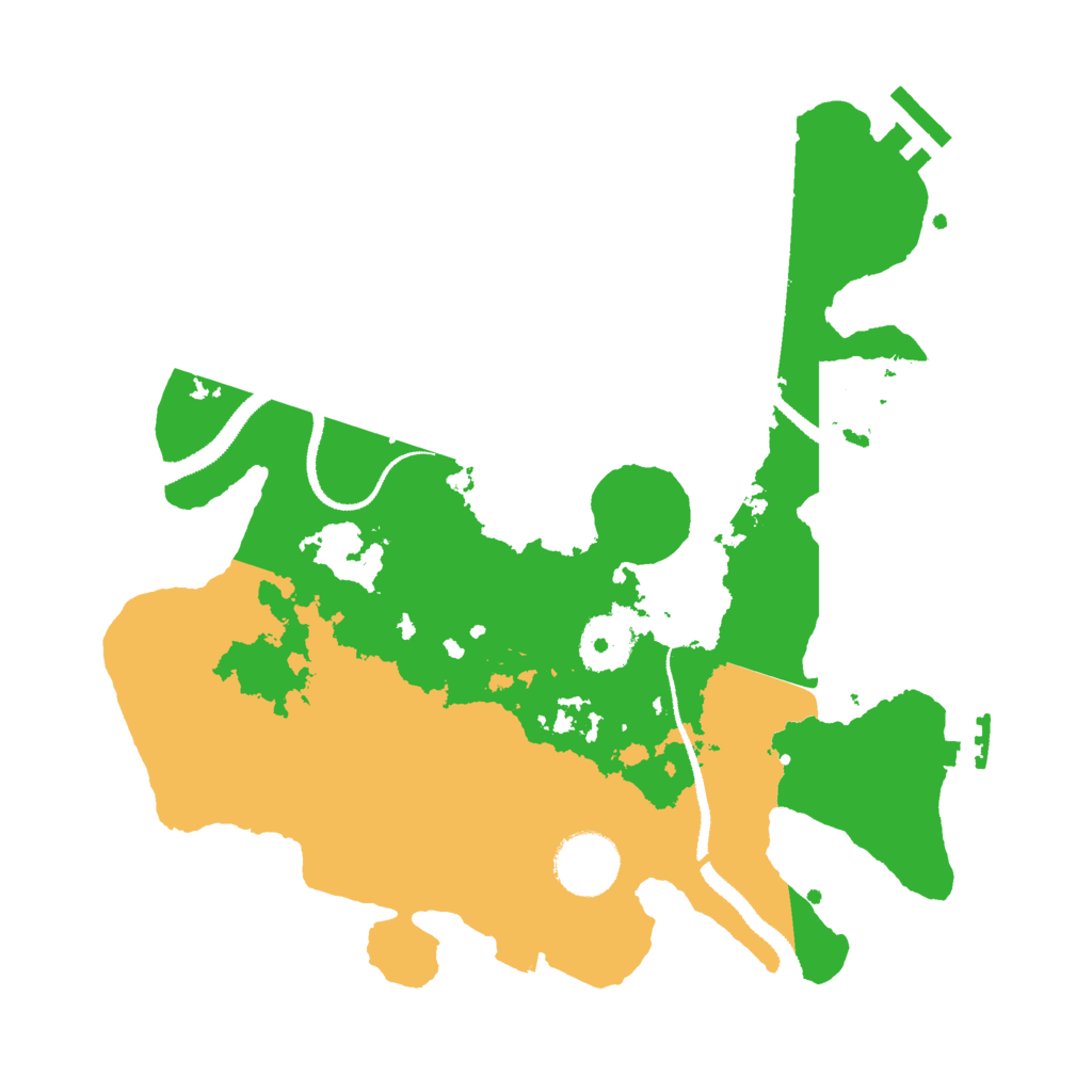 Biome Rust Map: Procedural Map, Size: 3000, Seed: 1933837185