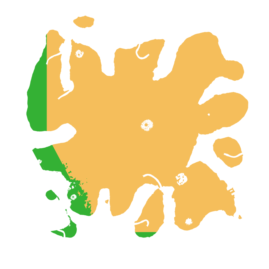 Biome Rust Map: Procedural Map, Size: 3500, Seed: 510953196