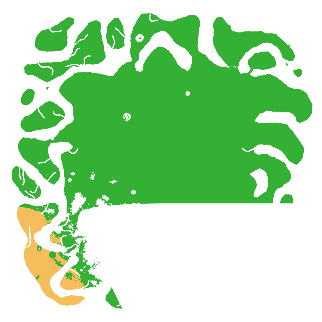 Biome Rust Map: Procedural Map, Size: 6000, Seed: 232148651