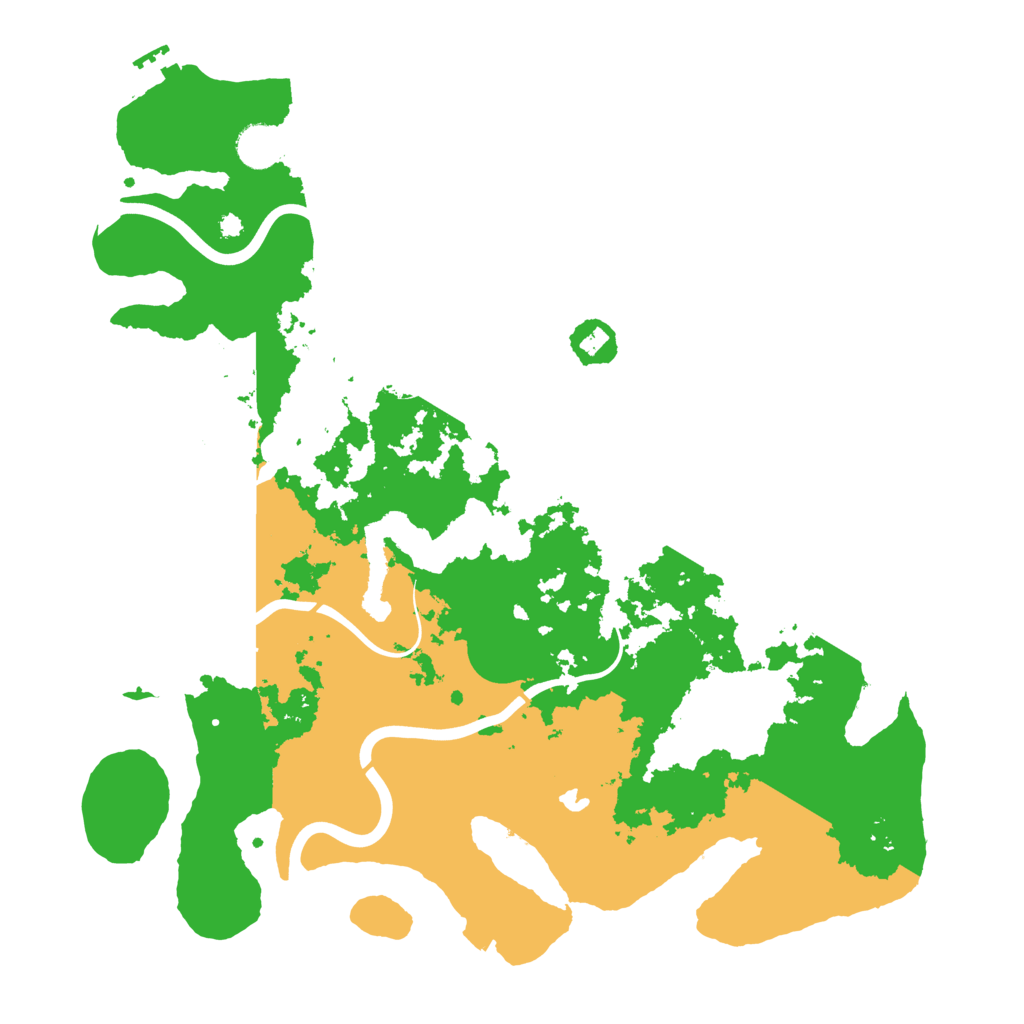 Biome Rust Map: Procedural Map, Size: 4000, Seed: 235054