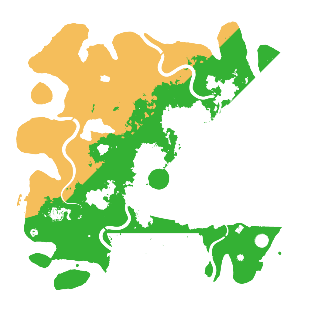 Biome Rust Map: Procedural Map, Size: 4000, Seed: 42781