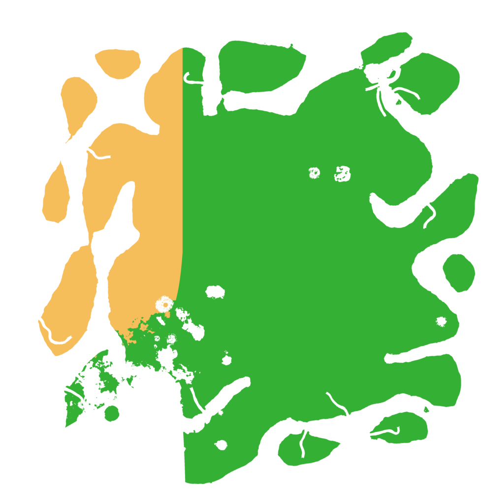 Biome Rust Map: Procedural Map, Size: 4500, Seed: 1081612747