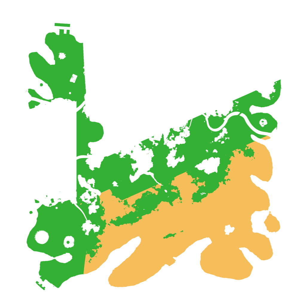 Biome Rust Map: Procedural Map, Size: 4000, Seed: 54654