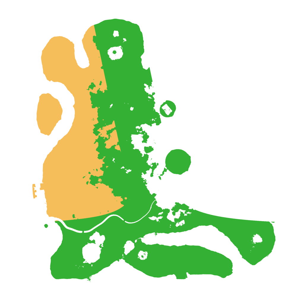 Biome Rust Map: Procedural Map, Size: 3223, Seed: 3212