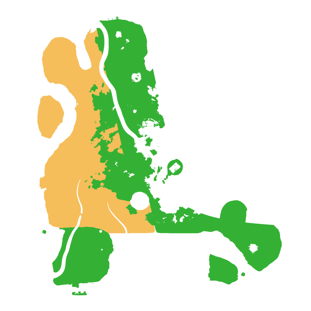 Biome Rust Map: Procedural Map, Size: 3223, Seed: 3212