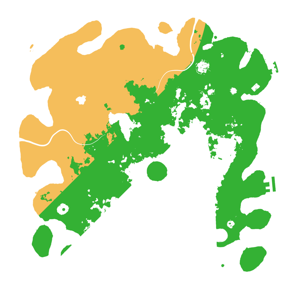 Biome Rust Map: Procedural Map, Size: 4000, Seed: 141732