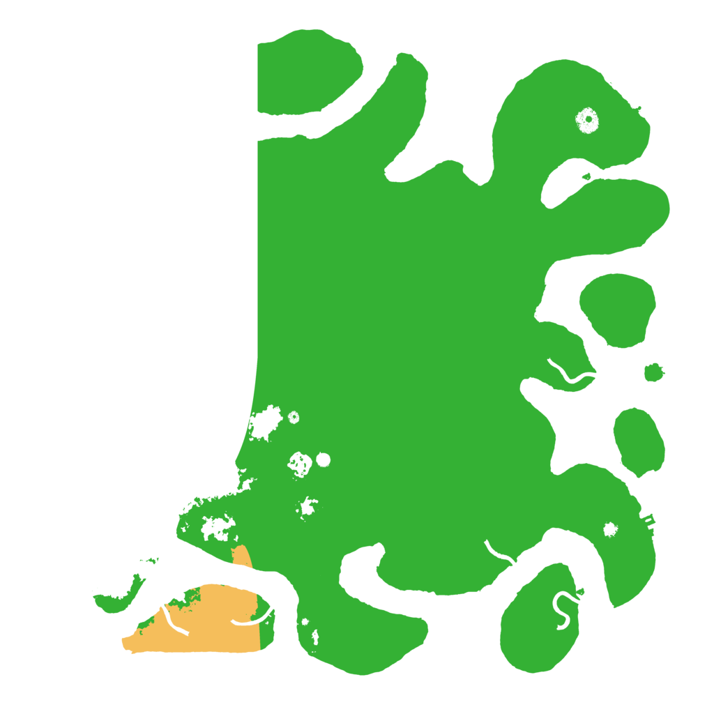 Biome Rust Map: Procedural Map, Size: 4500, Seed: 47889179