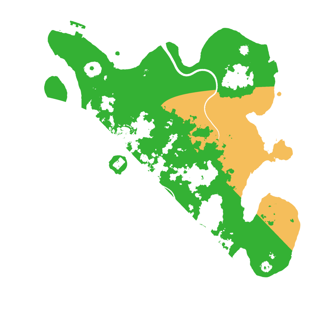Biome Rust Map: Procedural Map, Size: 3000, Seed: 1048110892