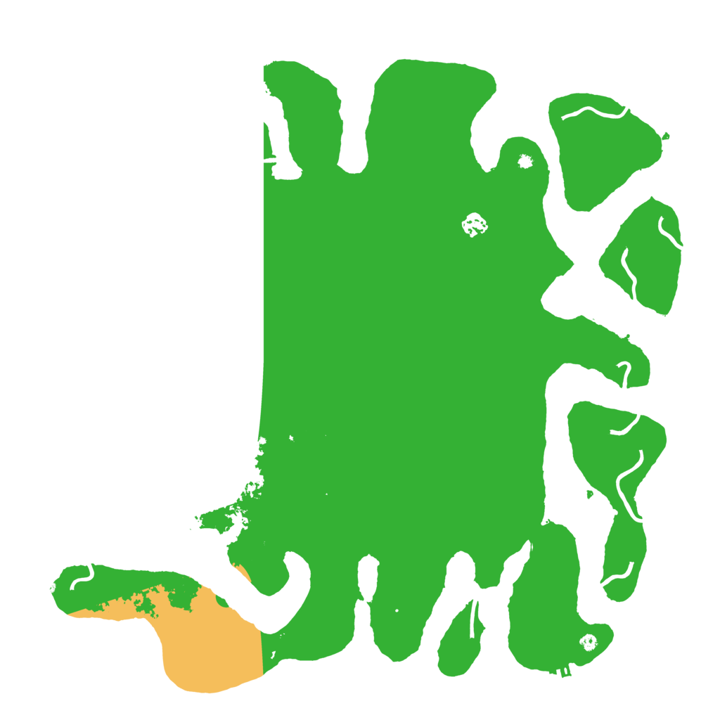 Biome Rust Map: Procedural Map, Size: 4500, Seed: 1370429363