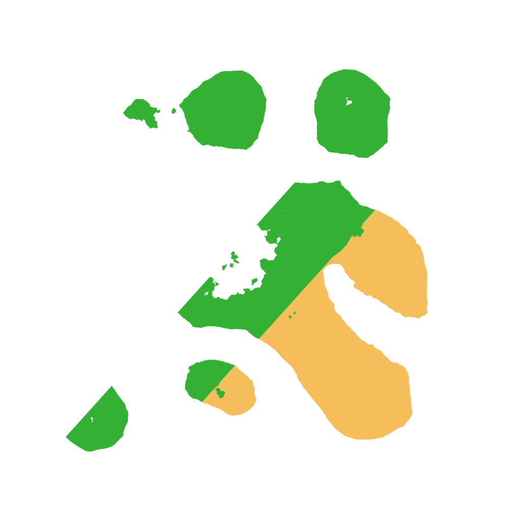 Biome Rust Map: Barren, Size: 2200, Seed: 2