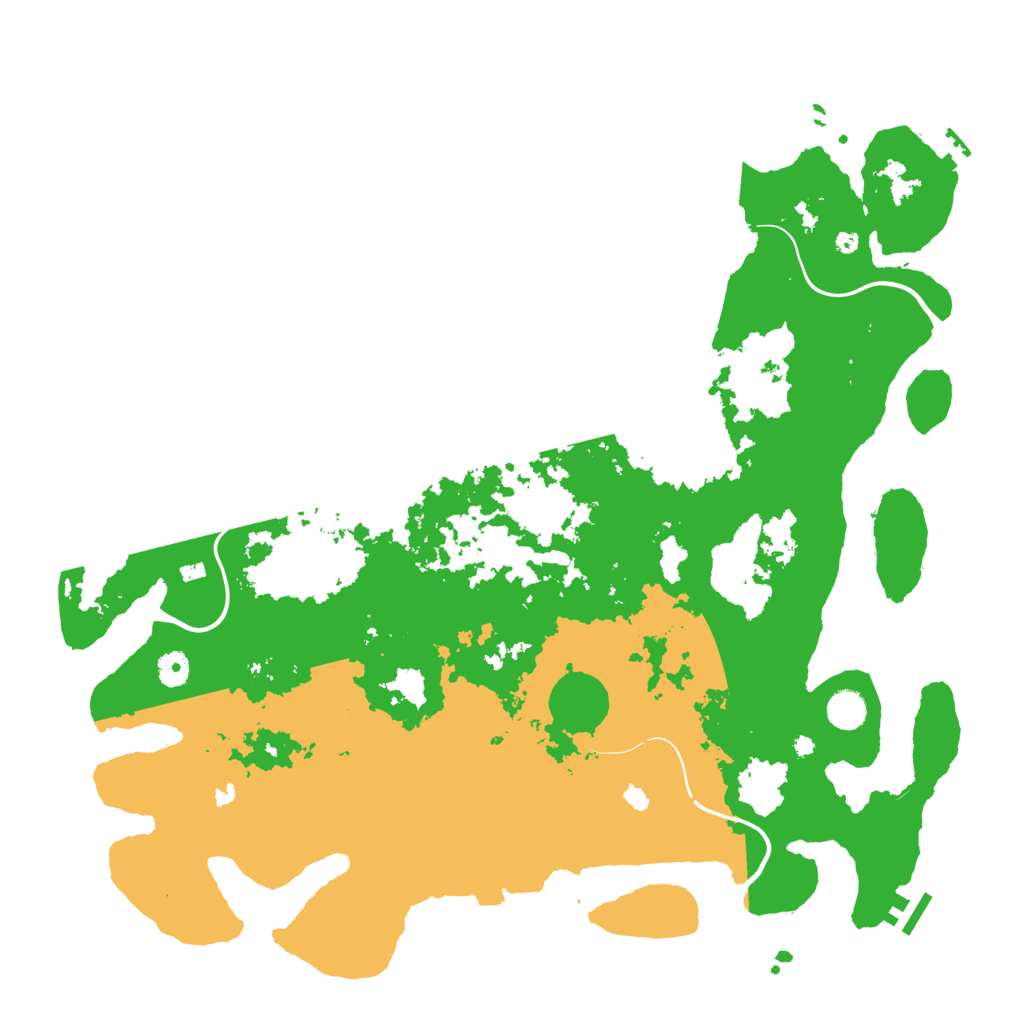 Biome Rust Map: Procedural Map, Size: 4550, Seed: 925836