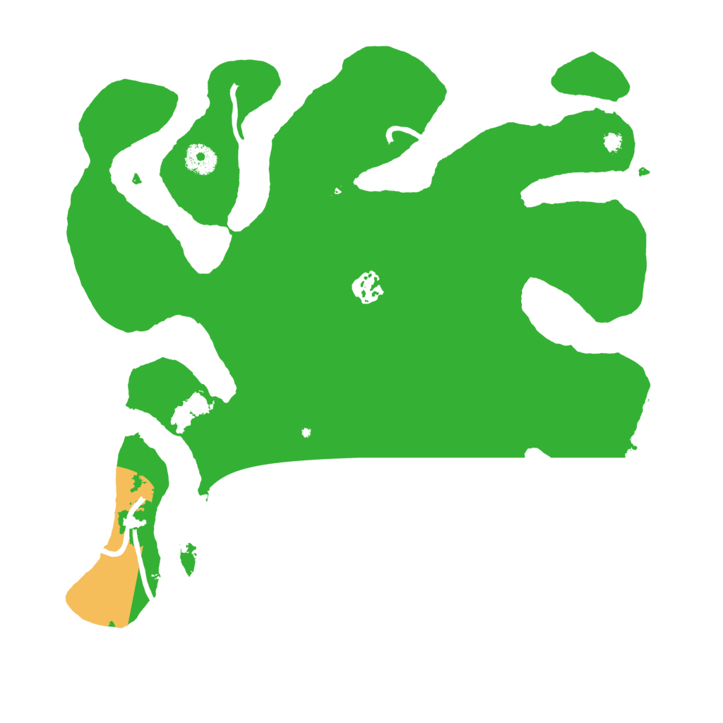 Biome Rust Map: Procedural Map, Size: 3500, Seed: 1837869680