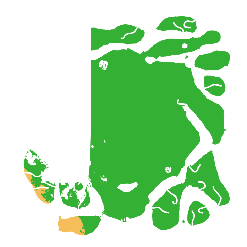 Biome Rust Map: Procedural Map, Size: 4000, Seed: 2058043253