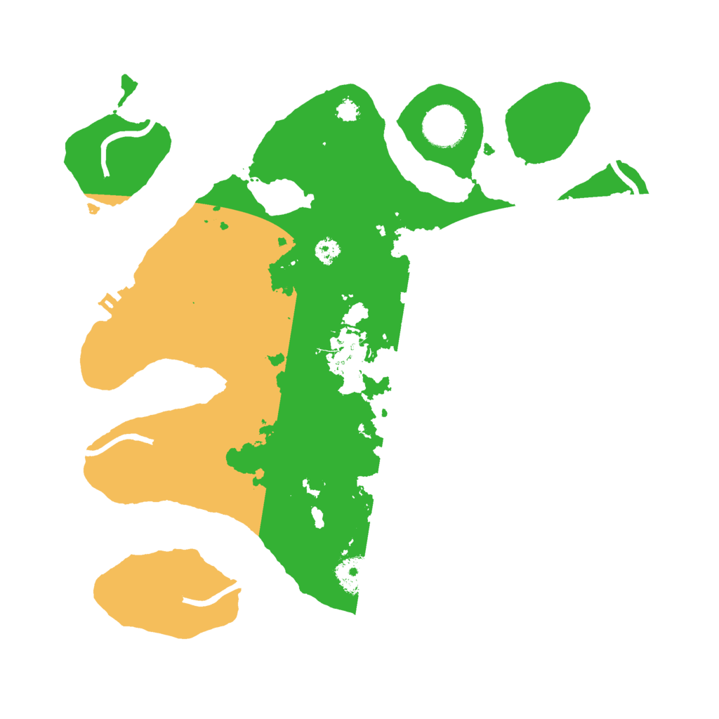 Biome Rust Map: Procedural Map, Size: 3000, Seed: 956451060