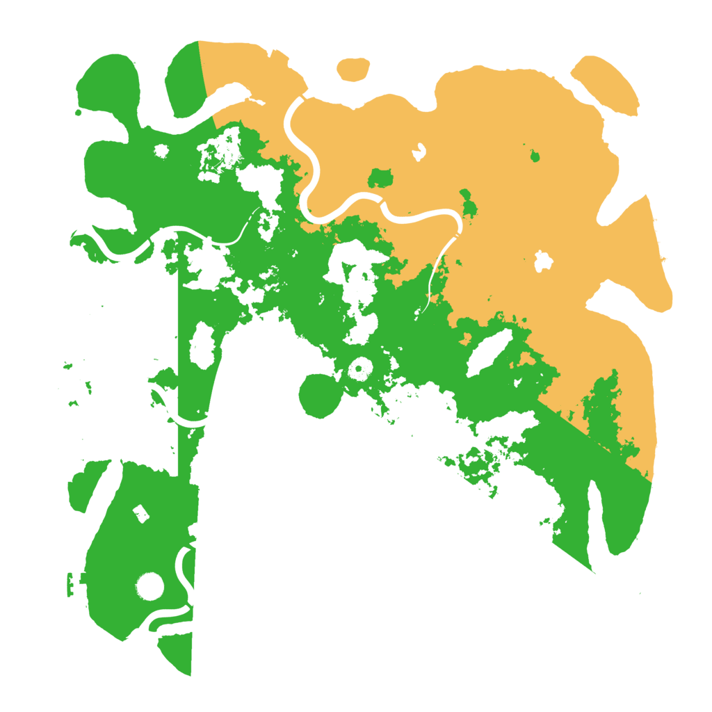 Biome Rust Map: Procedural Map, Size: 4500, Seed: 1238042888