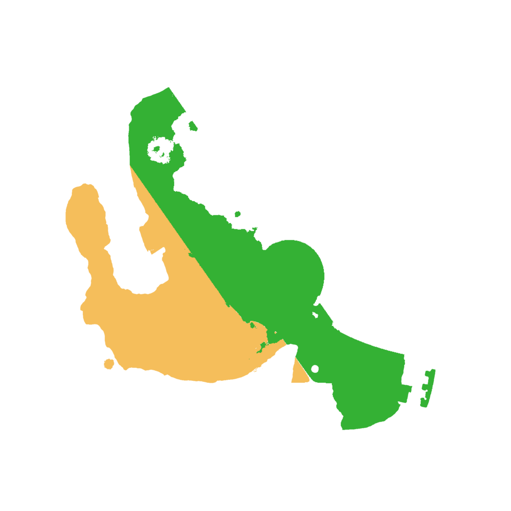 Biome Rust Map: Procedural Map, Size: 2000, Seed: 1607993220