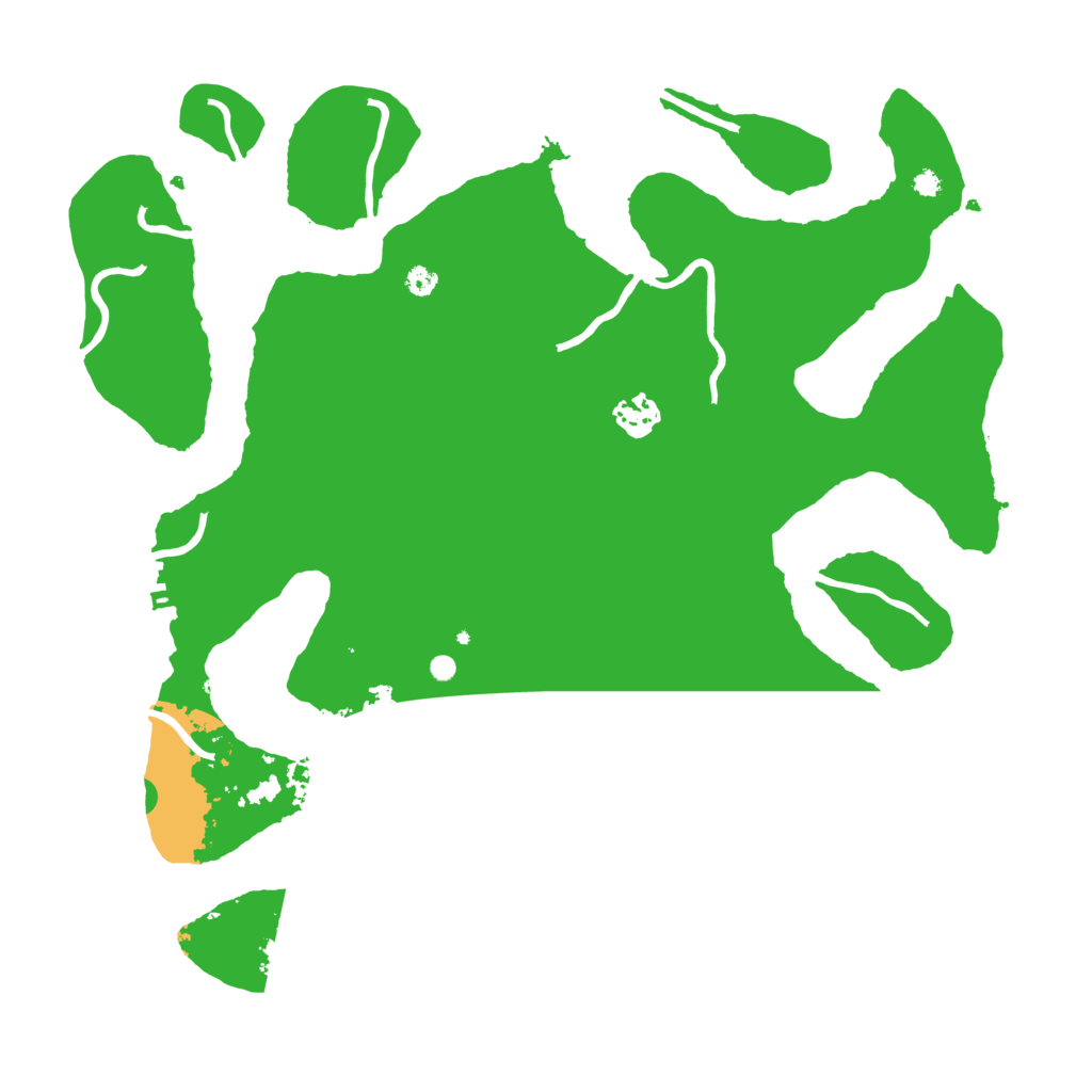 Biome Rust Map: Procedural Map, Size: 3750, Seed: 680777690