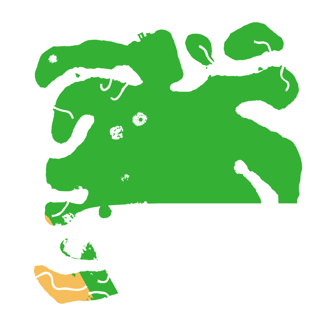 Biome Rust Map: Procedural Map, Size: 3500, Seed: 1389243