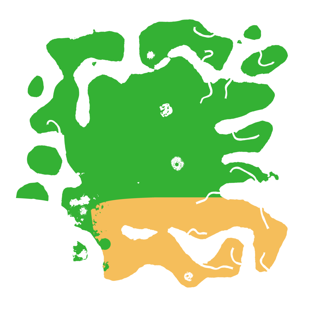 Biome Rust Map: Procedural Map, Size: 3600, Seed: 1419017262