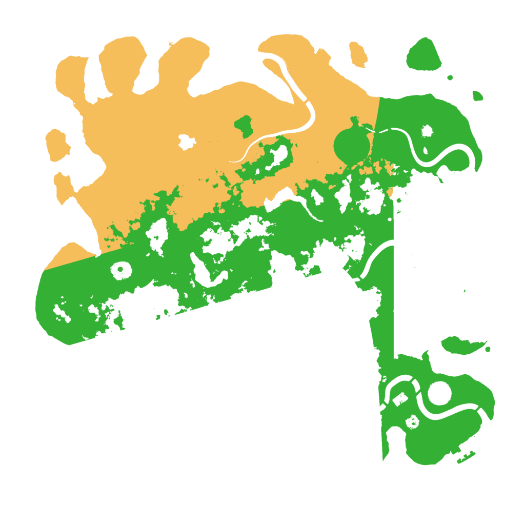 Biome Rust Map: Procedural Map, Size: 4000, Seed: 174992610