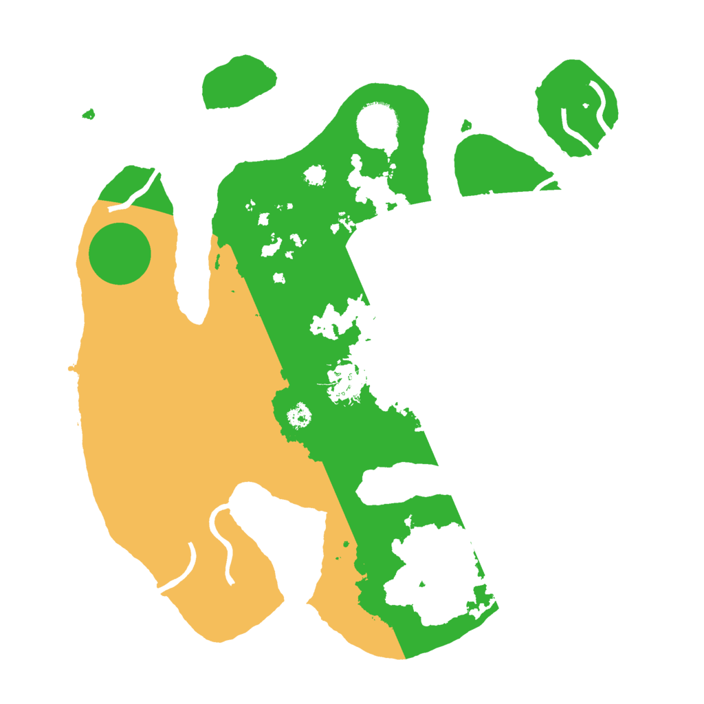 Biome Rust Map: Procedural Map, Size: 3000, Seed: 172272554