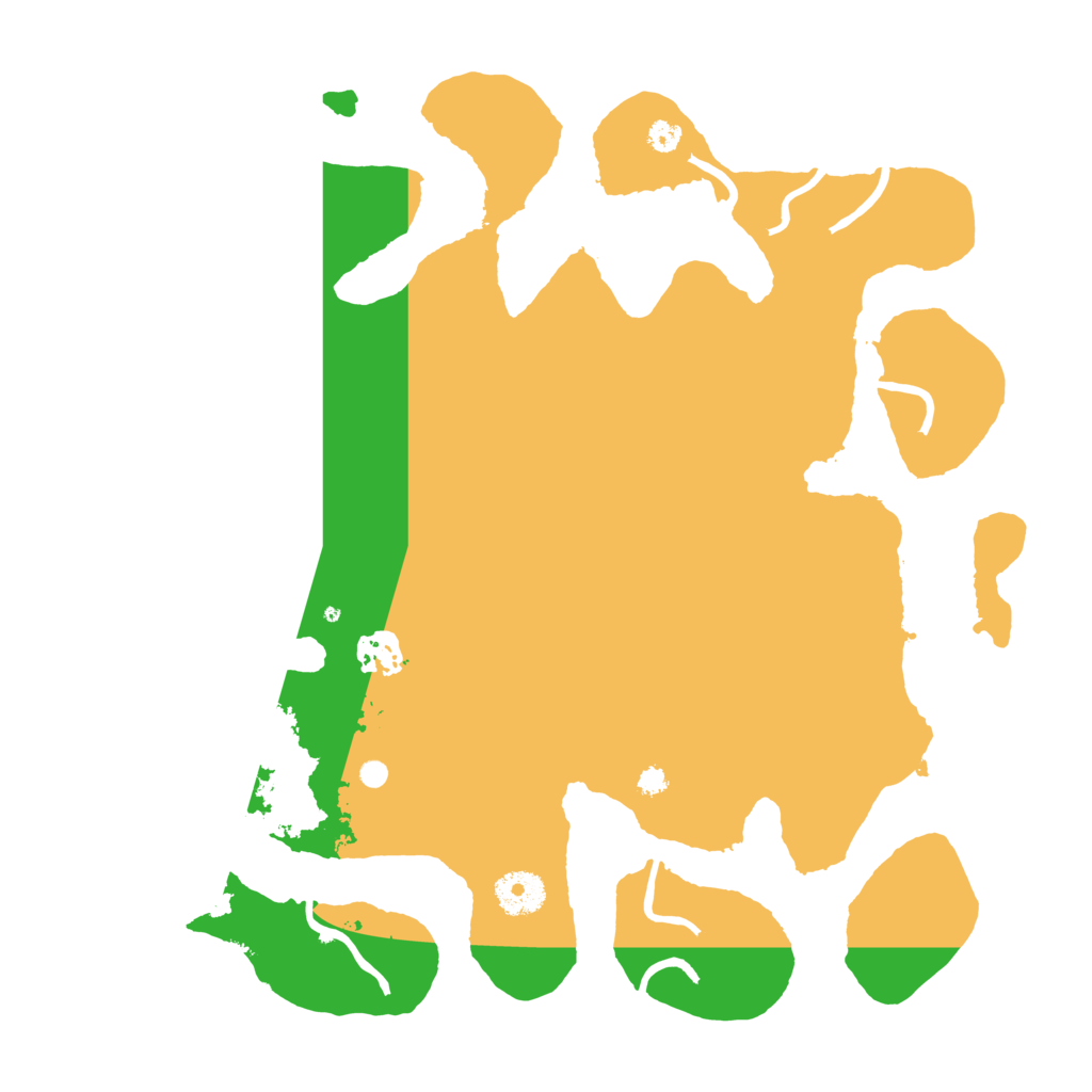 Biome Rust Map: Procedural Map, Size: 3500, Seed: 258162885