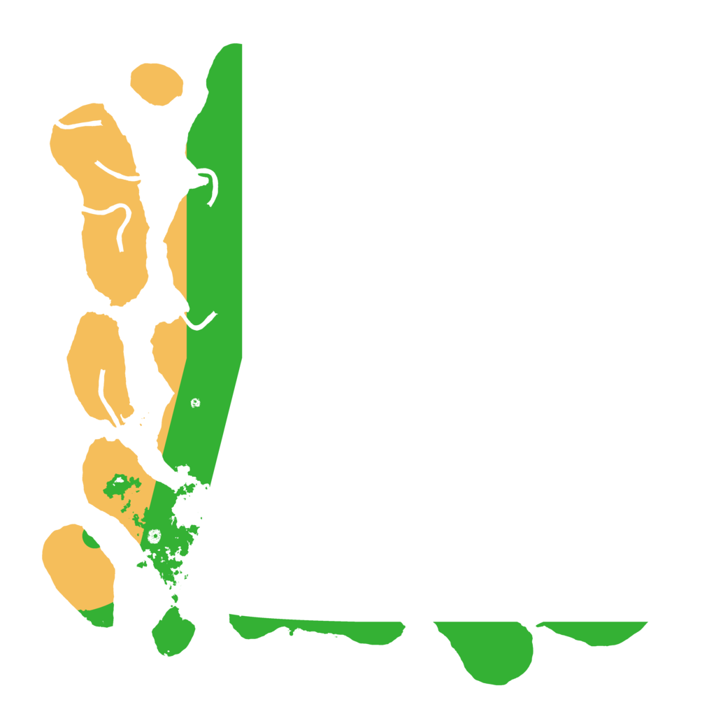 Biome Rust Map: Procedural Map, Size: 3800, Seed: 11243800