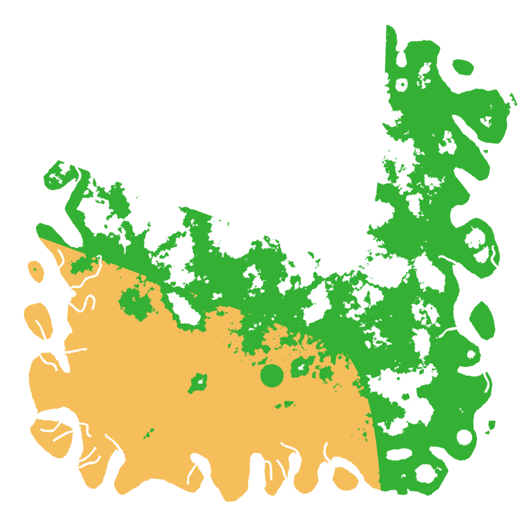 Biome Rust Map: Procedural Map, Size: 6000, Seed: 1776