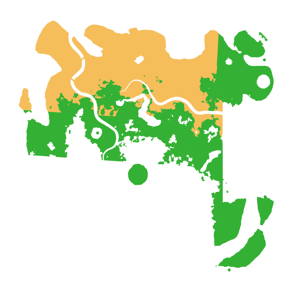 Biome Rust Map: Procedural Map, Size: 4000, Seed: 2304441