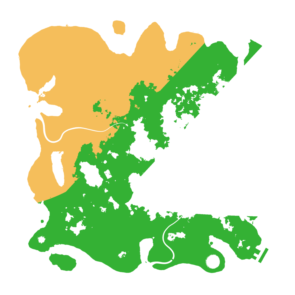Biome Rust Map: Procedural Map, Size: 3750, Seed: 789261468