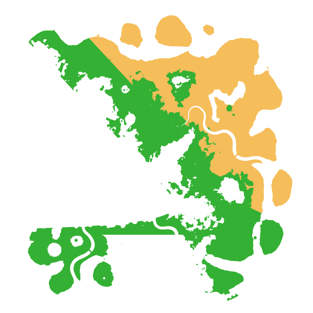 Biome Rust Map: Procedural Map, Size: 4000, Seed: 2116216114
